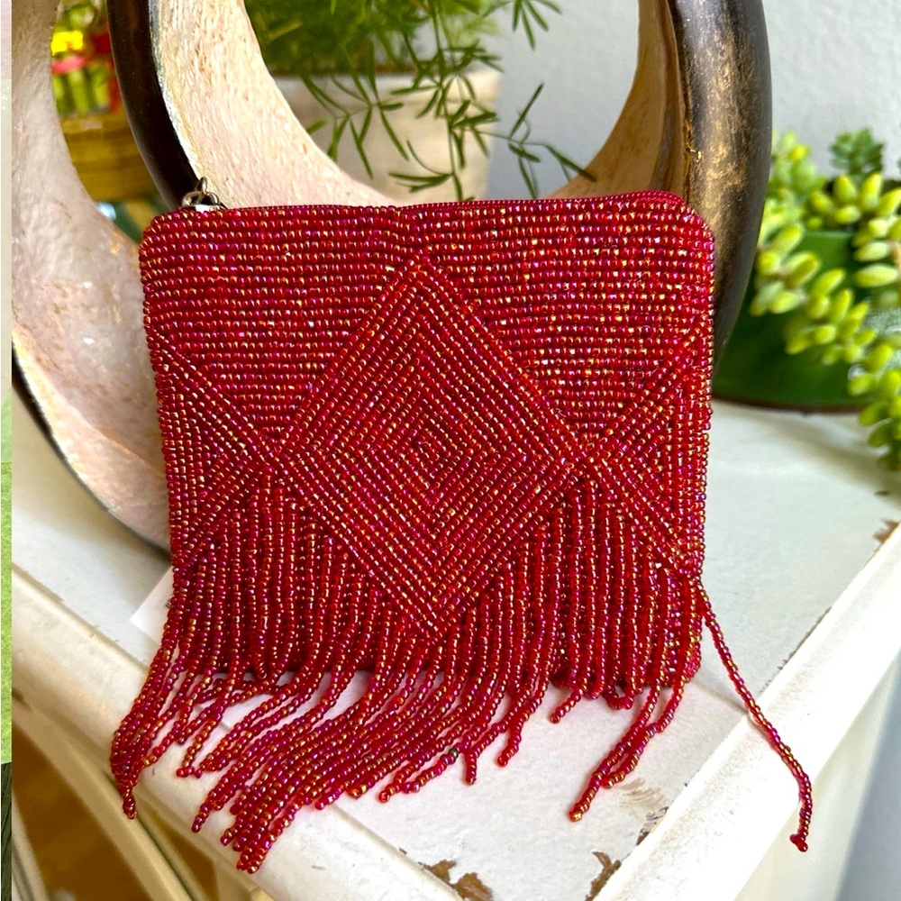 Beaded wallet